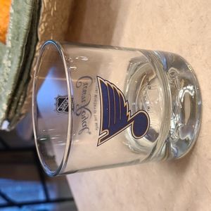 St.Louis Blues Crown Royal collectors glass